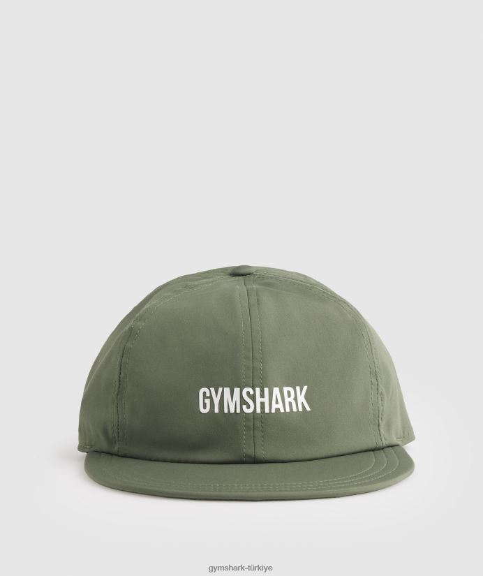 düz tepe kapağı üniseksGymshark çekirdek zeytin 02H0481135