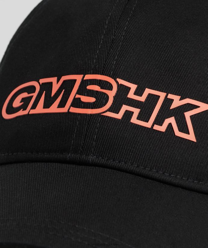 gmshk beyzbol şapkası üniseksGymshark siyah/gündönümü turuncu 02H0481126