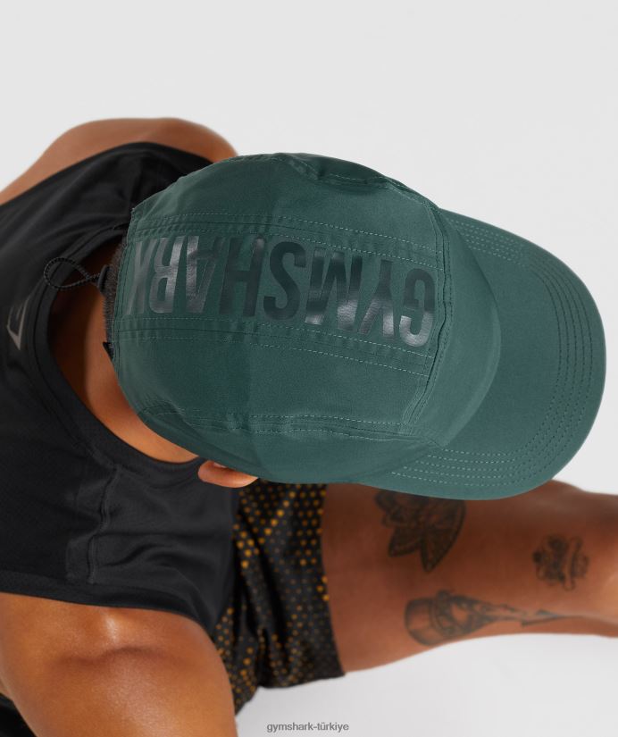 logo 5 panel kapağı üniseksGymshark obsidyen yeşili 02H0481131