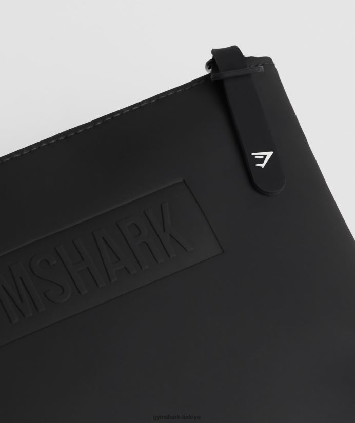 günlük yıkama torbası üniseksGymshark siyah 02H0481078