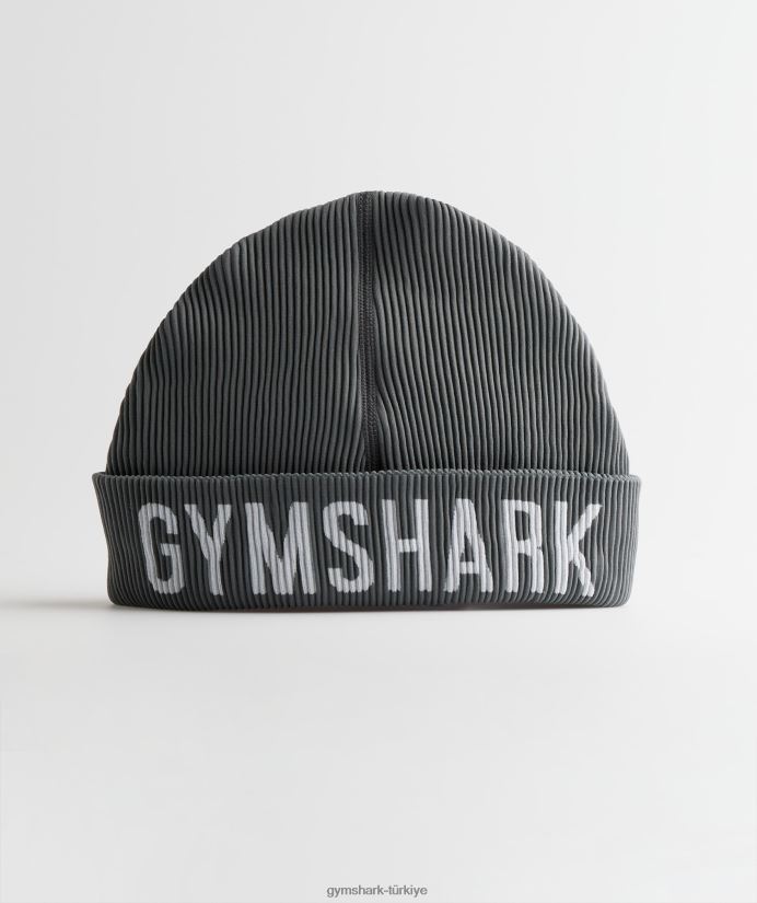 dikişsiz liman işçisi bere üniseksGymshark kömür grisi marn 02H0481145