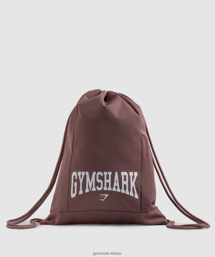 üniversite spor çantası üniseksGymshark tozlu bordo 02H0481073
