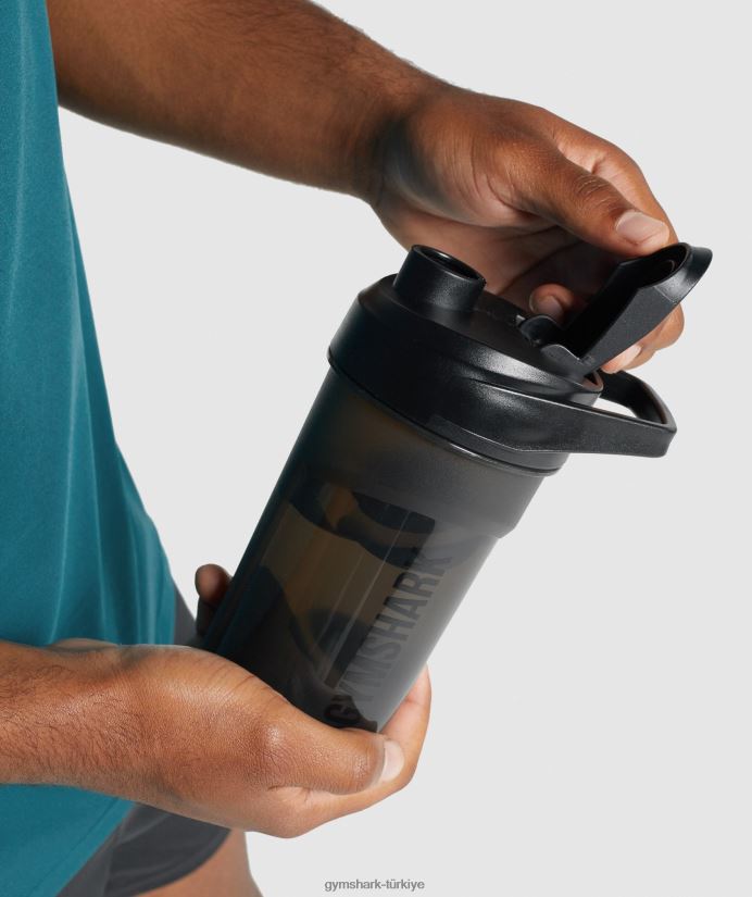 14oz çalkalayıcı şişesi üniseksGymshark siyah 02H0481114