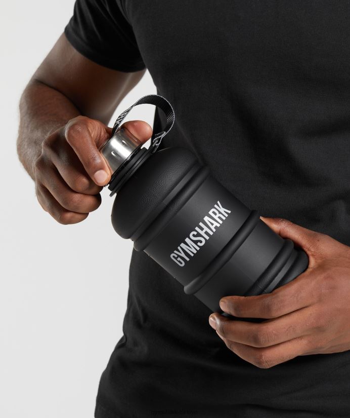 33oz su şişesi üniseksGymshark siyah 02H0481109