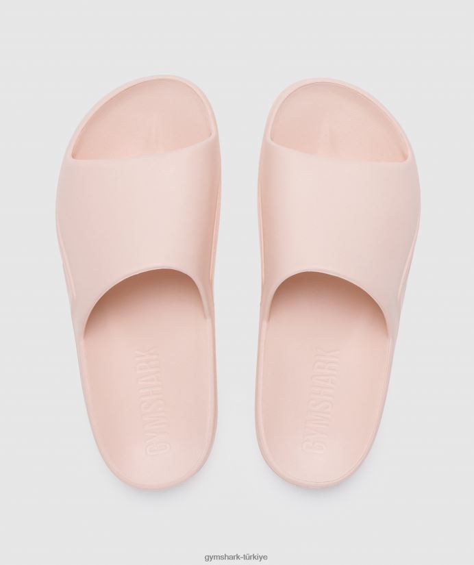 dinlenme günü slaytları üniseksGymshark puslu pembe 02H0481066
