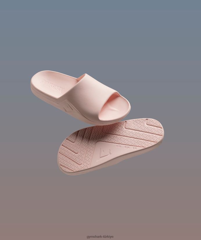 dinlenme günü slaytları üniseksGymshark puslu pembe 02H0481066