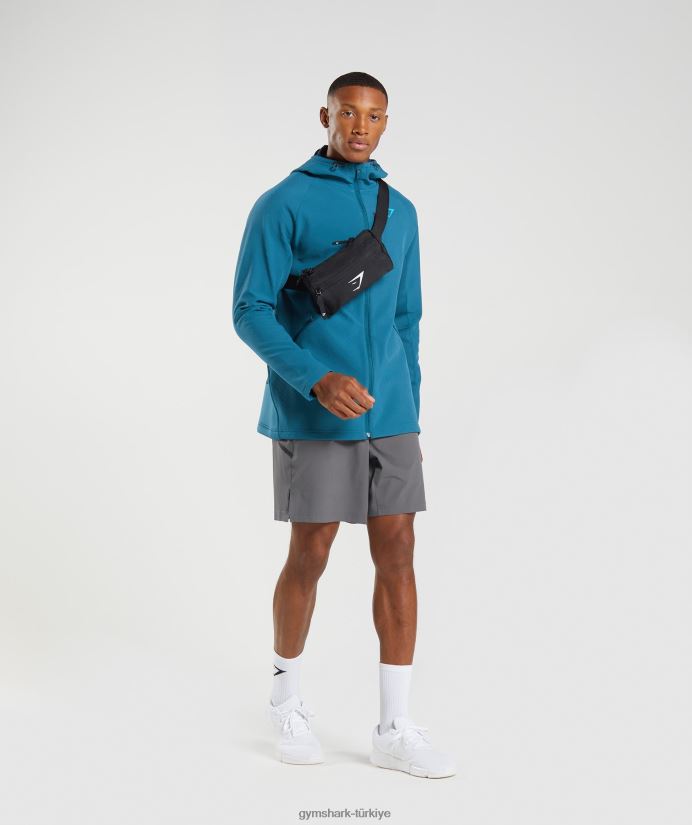 apeks ceketi erkeklerGymshark Atlantik mavisi 02H048819