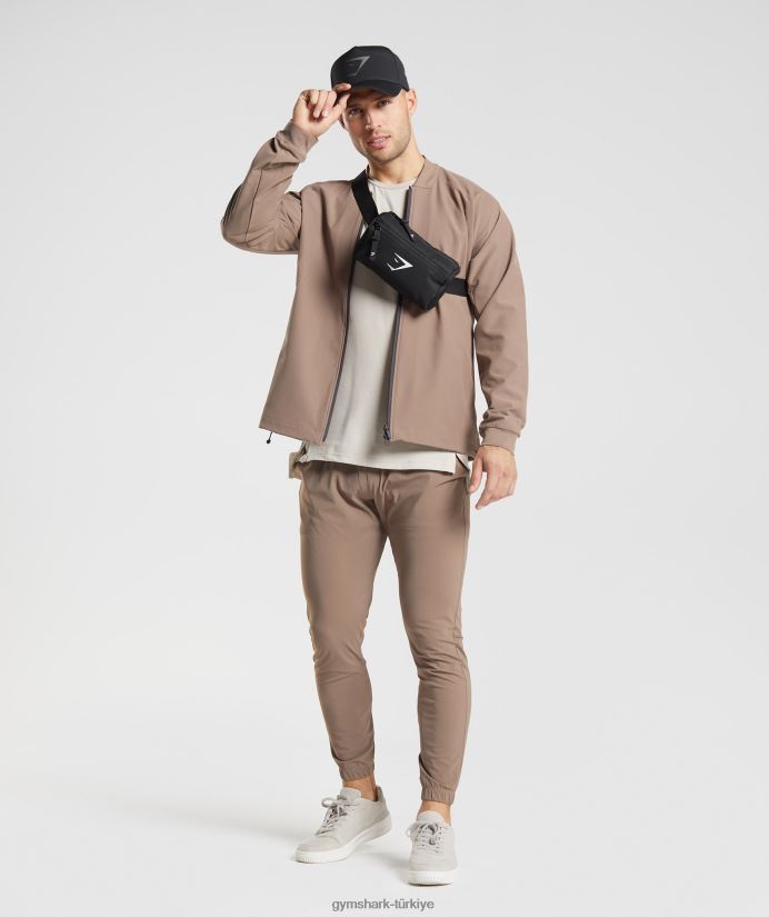stüdyo ceketi erkeklerGymshark ruh kahverengi 02H048841