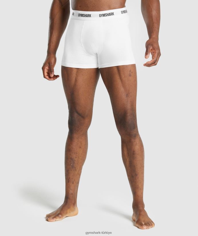 boksörler 2pk erkeklerGymshark beyaz 02H0481048