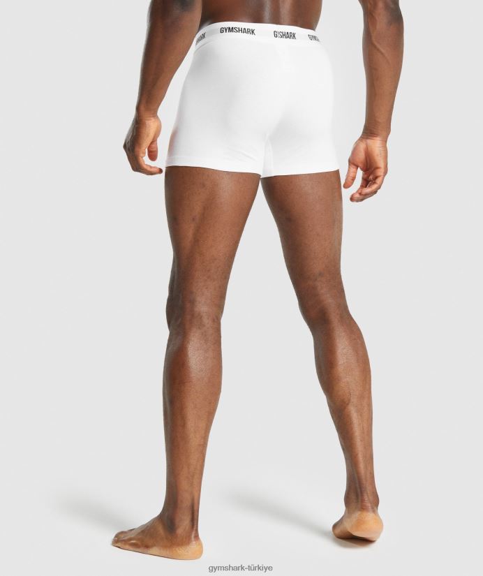 boksörler 2pk erkeklerGymshark beyaz 02H0481048