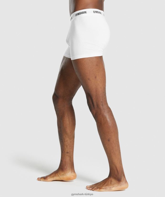 boksörler 2pk erkeklerGymshark beyaz 02H0481048