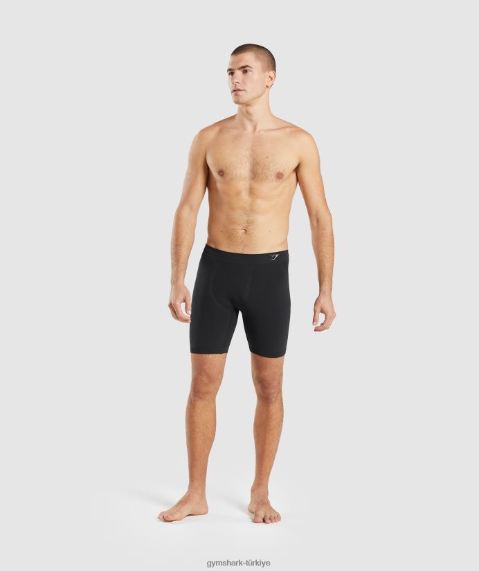 hibrit boksör erkeklerGymshark siyah/açık gri 02H0481044