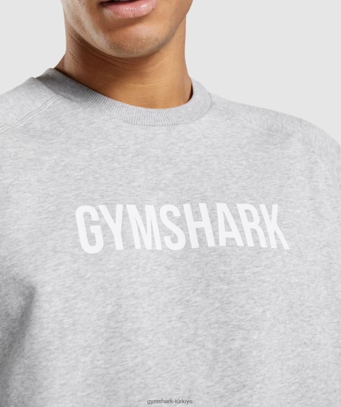 Apollo mürettebatı erkeklerGymshark açık gri marn 02H048844