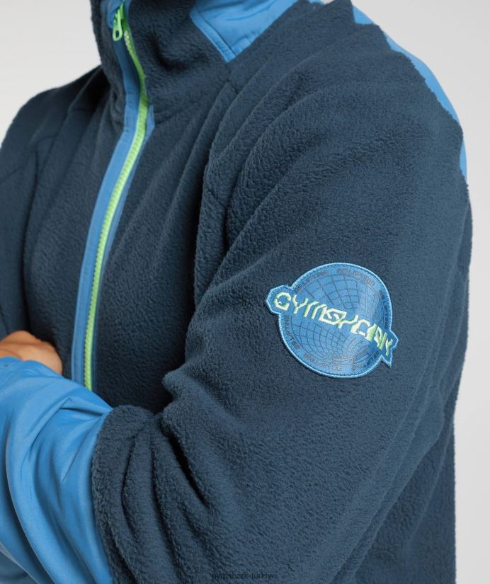 Vibes polar 1/4 zip erkeklerGymshark lacivert/göl kenarı mavisi 02H048809