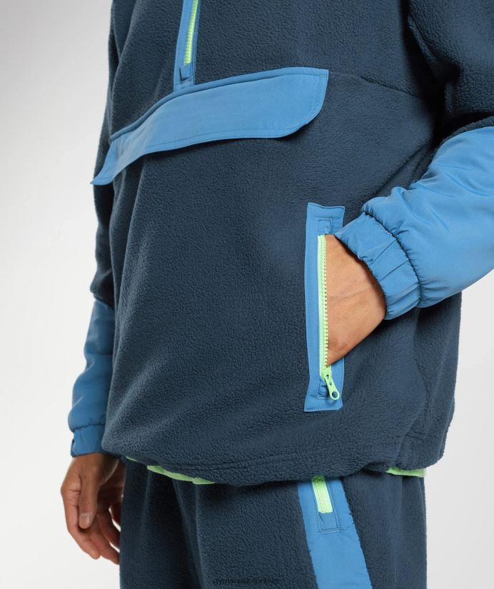 Vibes polar 1/4 zip erkeklerGymshark lacivert/göl kenarı mavisi 02H048809