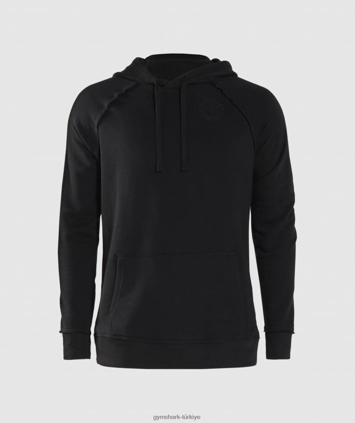 eski kapüşonlu üst erkeklerGymshark siyah 02H048824