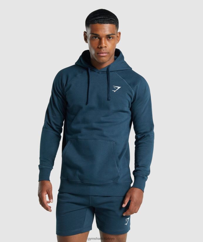 kret kapşonlu erkeklerGymshark Donanma 02H048793