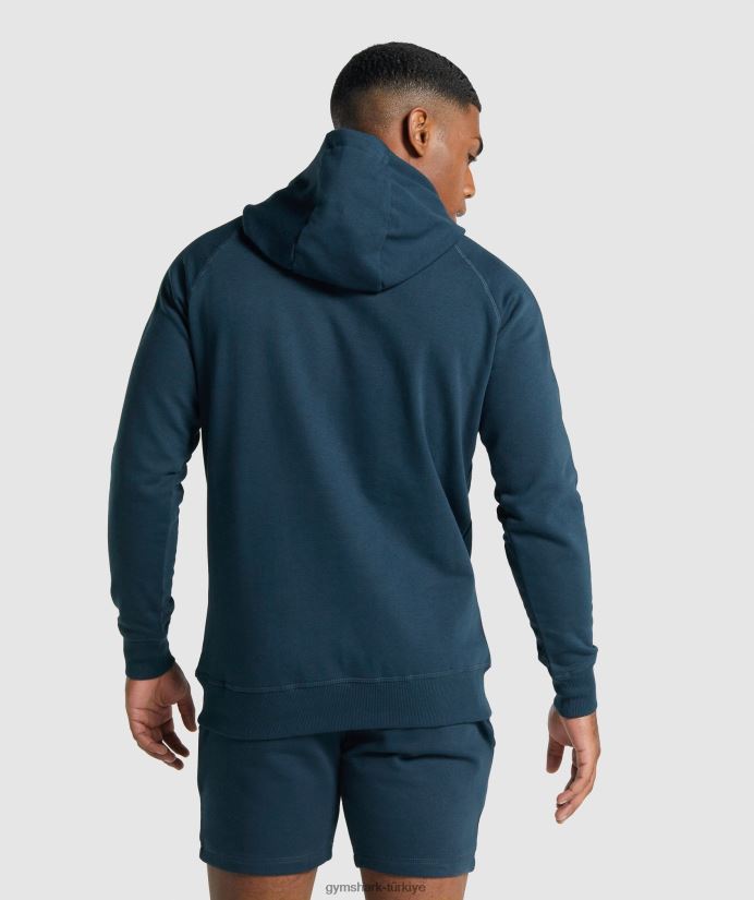 kret kapşonlu erkeklerGymshark Donanma 02H048793