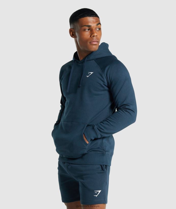 kret kapşonlu erkeklerGymshark Donanma 02H048793