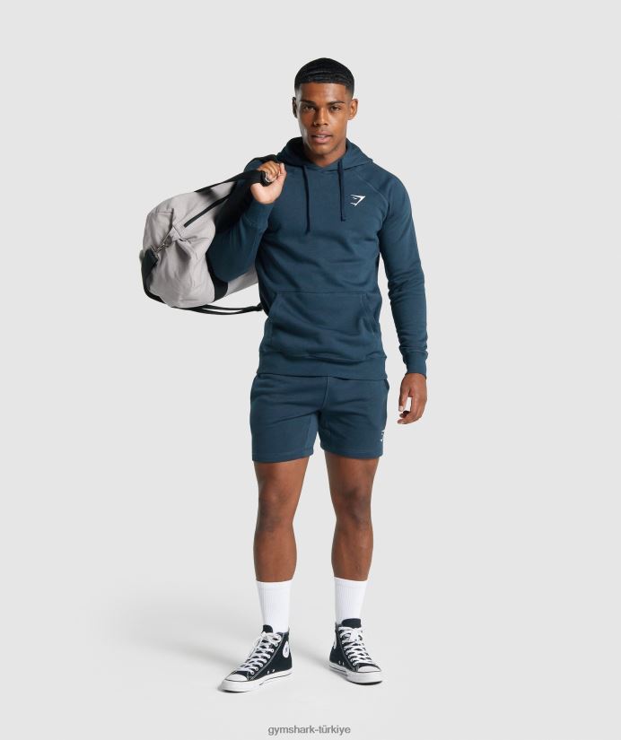 kret kapşonlu erkeklerGymshark Donanma 02H048793