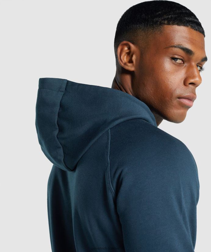 kret kapşonlu erkeklerGymshark Donanma 02H048793