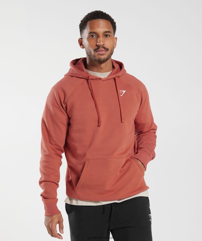 kret kapşonlu erkeklerGymshark hurma kırmızısı 02H048804