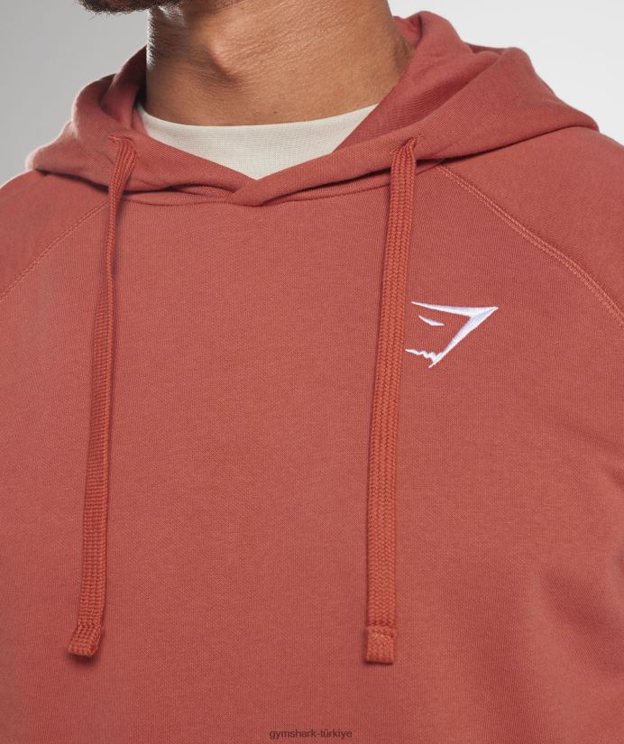 kret kapşonlu erkeklerGymshark hurma kırmızısı 02H048804
