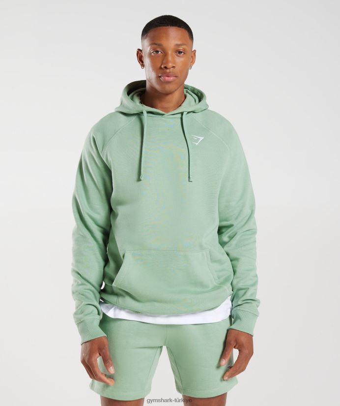 kret kapşonlu erkeklerGymshark çöl adaçayı yeşili 02H048823