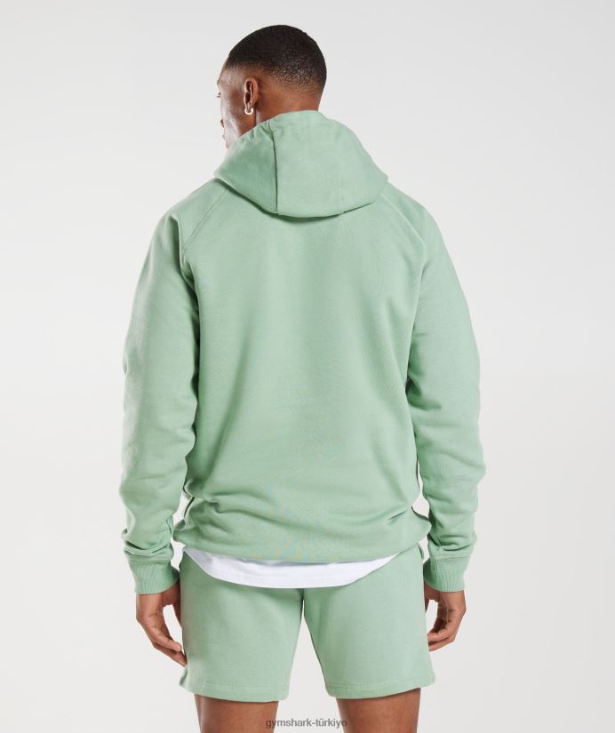 kret kapşonlu erkeklerGymshark çöl adaçayı yeşili 02H048823