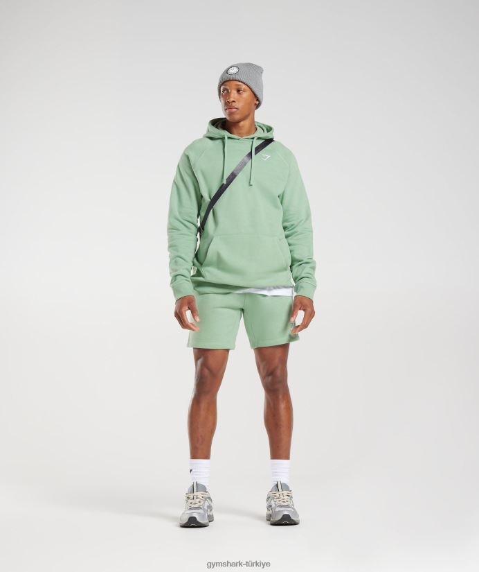 kret kapşonlu erkeklerGymshark çöl adaçayı yeşili 02H048823