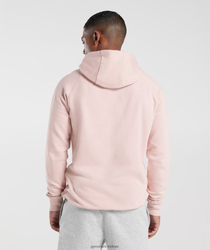 kret kapşonlu erkeklerGymshark puslu pembe 02H048812