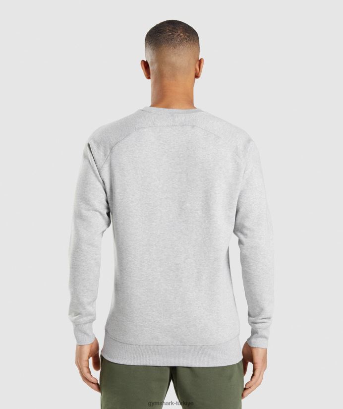kret kazak erkeklerGymshark açık gri marn 02H0481055