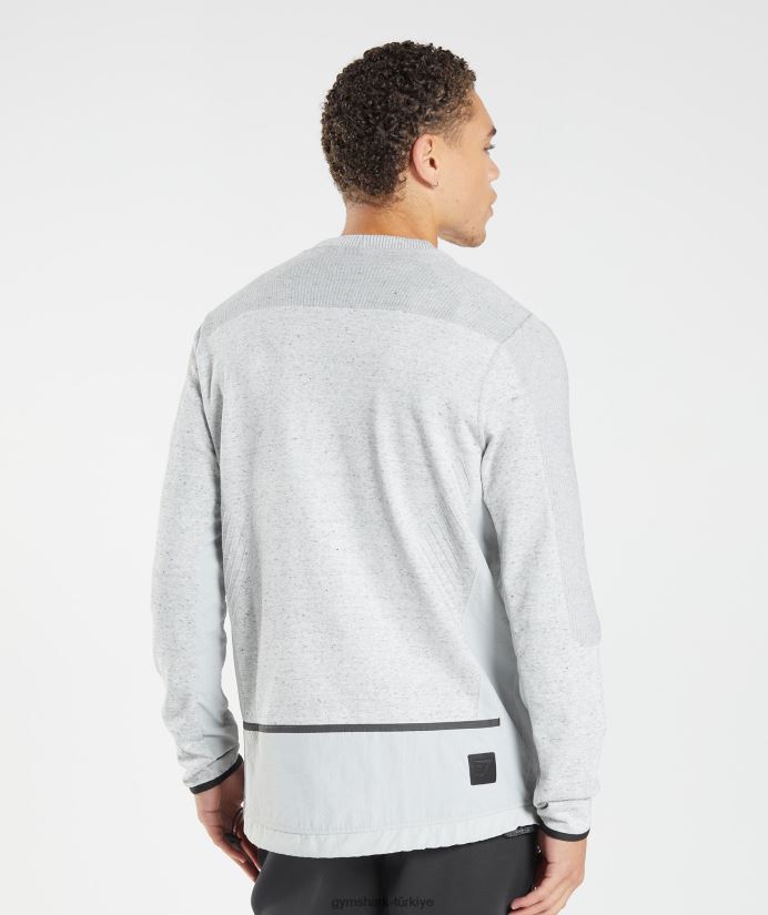 mürettebatı geri almak erkeklerGymshark açık gri marn 02H048818