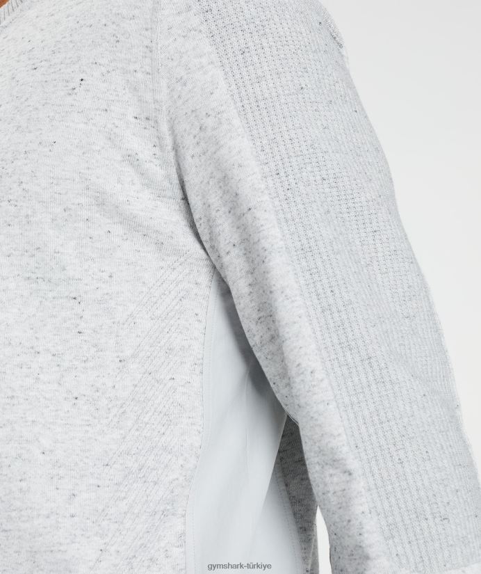mürettebatı geri almak erkeklerGymshark açık gri marn 02H048818