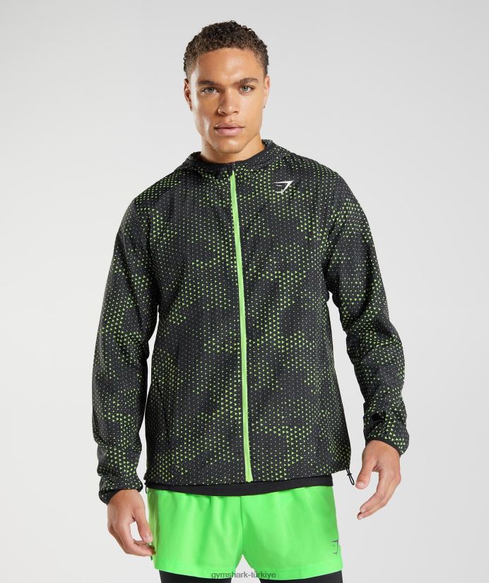 spor rüzgarlık erkeklerGymshark fluo kireci 02H048813