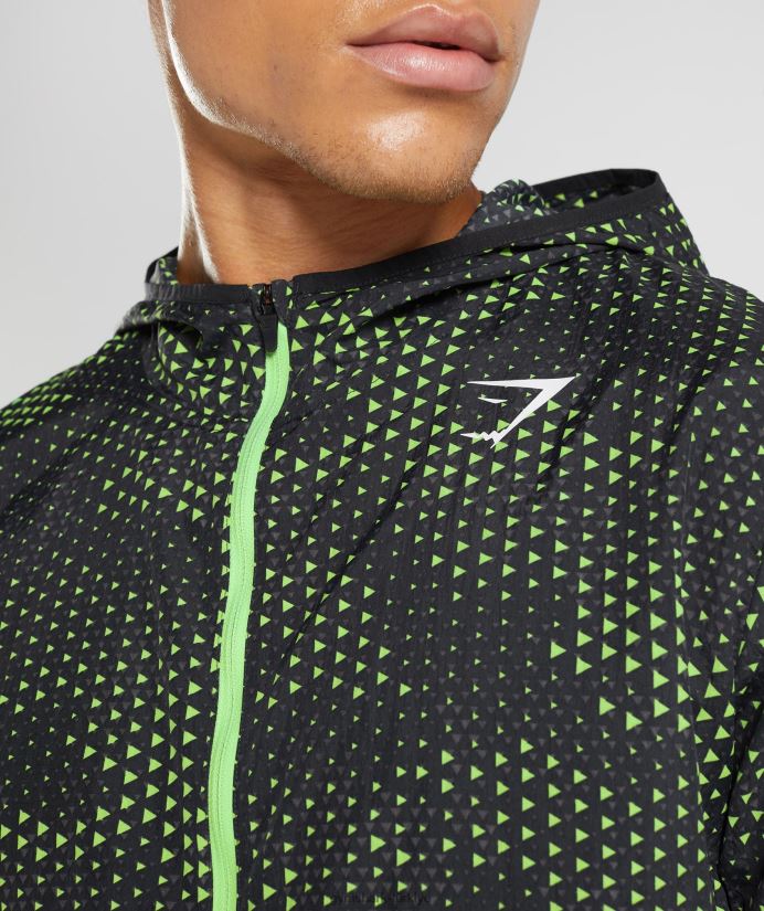 spor rüzgarlık erkeklerGymshark fluo kireci 02H048813