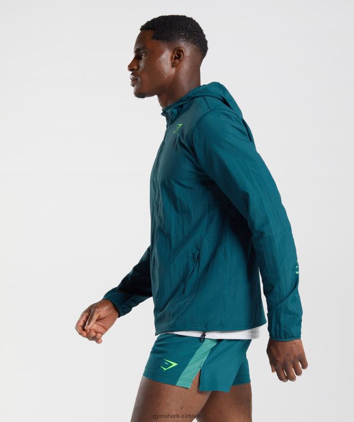 spor rüzgarlık erkeklerGymshark kış deniz mavisi 02H048816