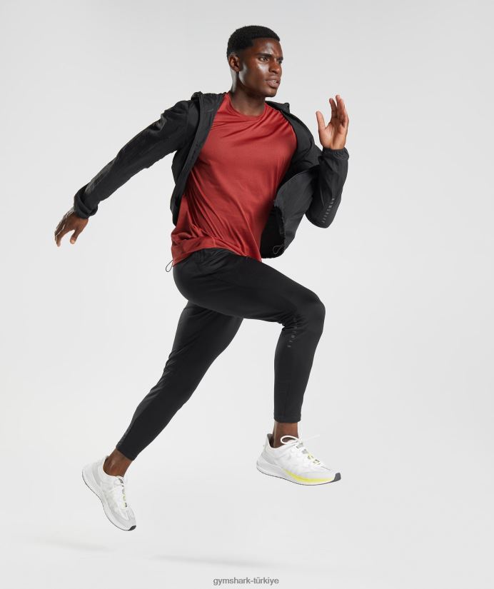 spor rüzgarlık erkeklerGymshark siyah 02H048831