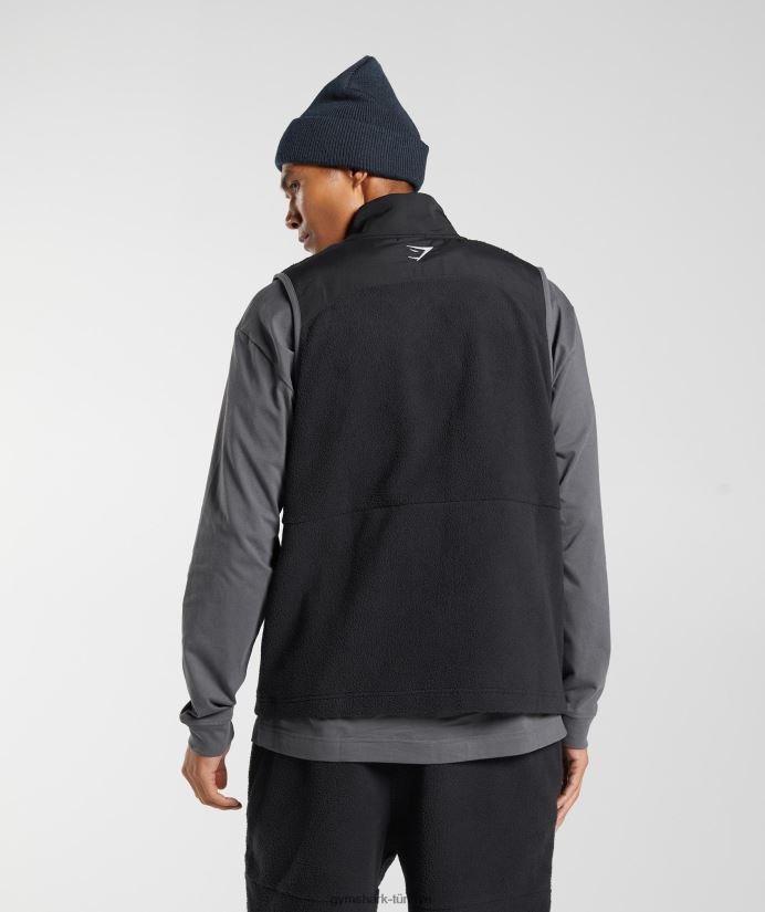 titreşimler yelek erkeklerGymshark siyah 02H048825