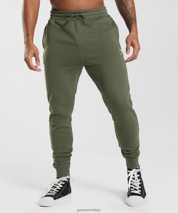 kret koşucular erkeklerGymshark çekirdek zeytin 02H0481060