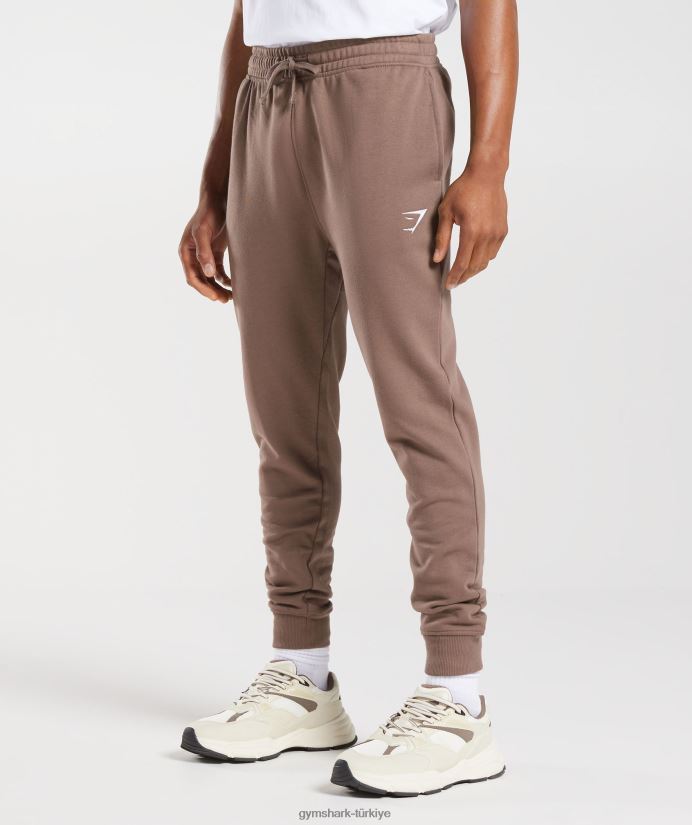 kret koşucular erkeklerGymshark yer mantarı kahverengi 02H0481058