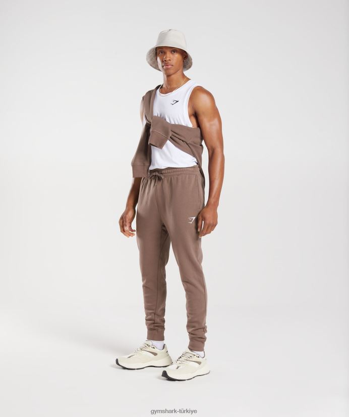 kret koşucular erkeklerGymshark yer mantarı kahverengi 02H0481058
