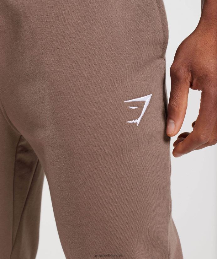 kret koşucular erkeklerGymshark yer mantarı kahverengi 02H0481058