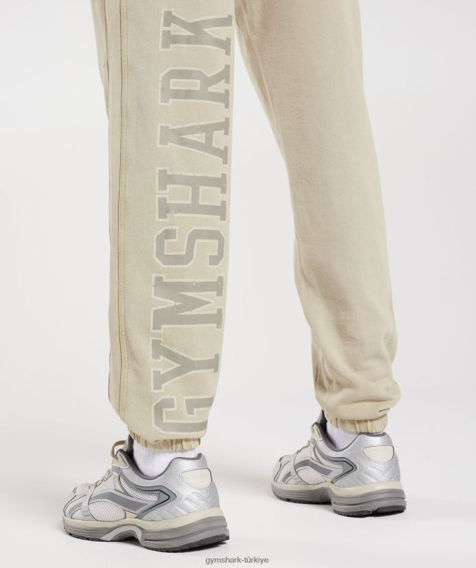 üniversite koşucuları erkeklerGymshark çakıl grisi/asit yıkama 02H0481057