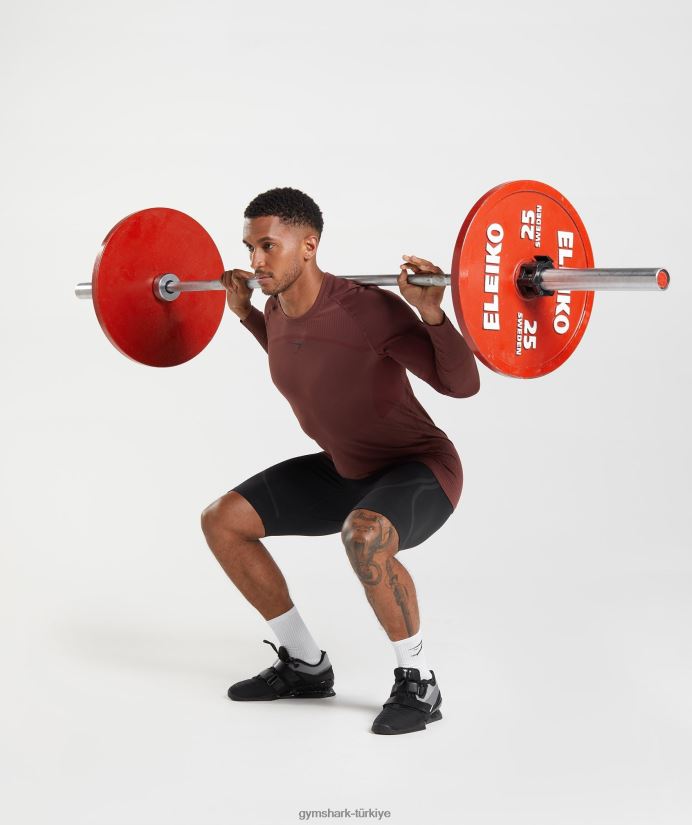 315 dikişsiz 1/2 şort erkeklerGymshark siyah/kömür grisi 02H048538