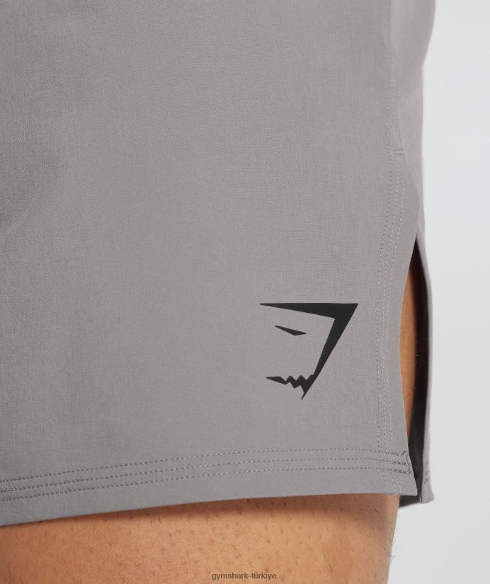315 dokuma şort erkeklerGymshark mermer grisi 02H048544