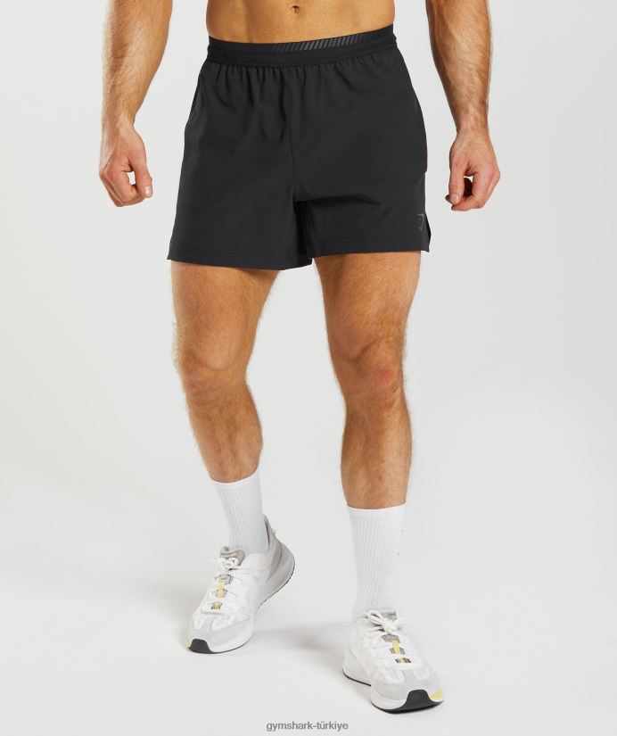 apex 5 hibrit şort erkeklerGymshark siyah 02H048548