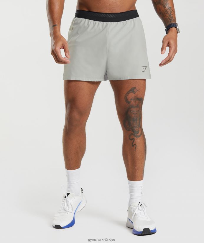 apex run 4 şort erkeklerGymshark açık gri 02H048539