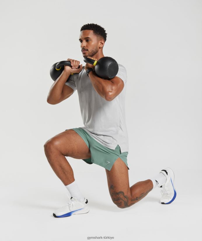 apex run 4 şort erkeklerGymshark mürekkep turkuaz 02H048543