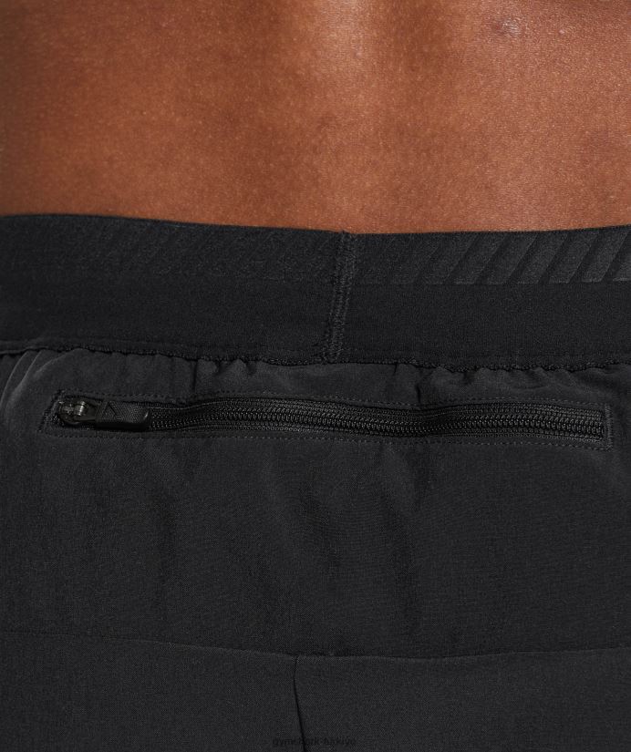 apex run 4 şort erkeklerGymshark siyah 02H048523